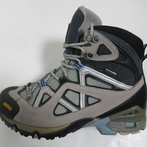 Asolo Women's Attiva GTX Hiking Boots Gray Black Size 8 US / 6.5 UK / 40 EU - Picture 8 of 12